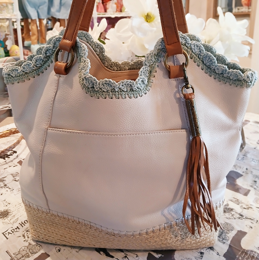 The Sak Sierra Leather Shopper Bag